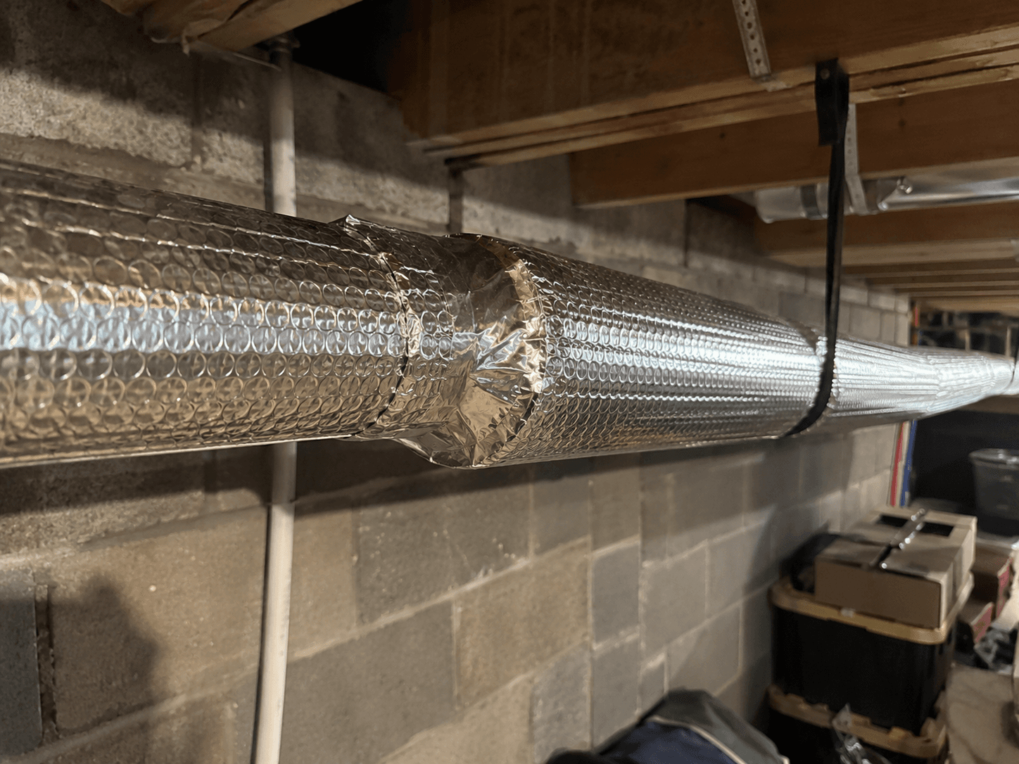 Pipe Insulation installation